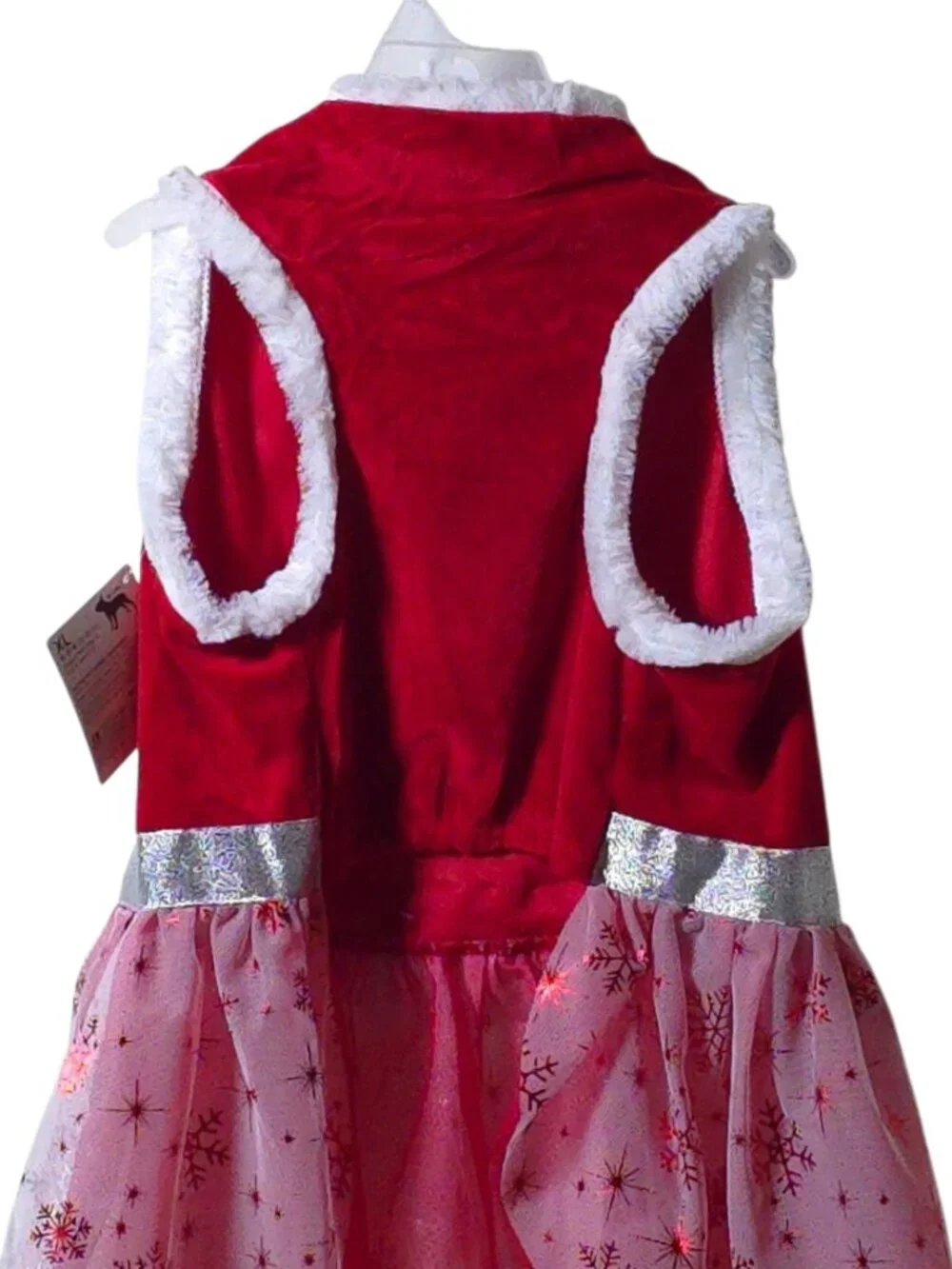 Christmas Dog Dress XL Santa’s Little Helper Holiday Pet Outfit NWT